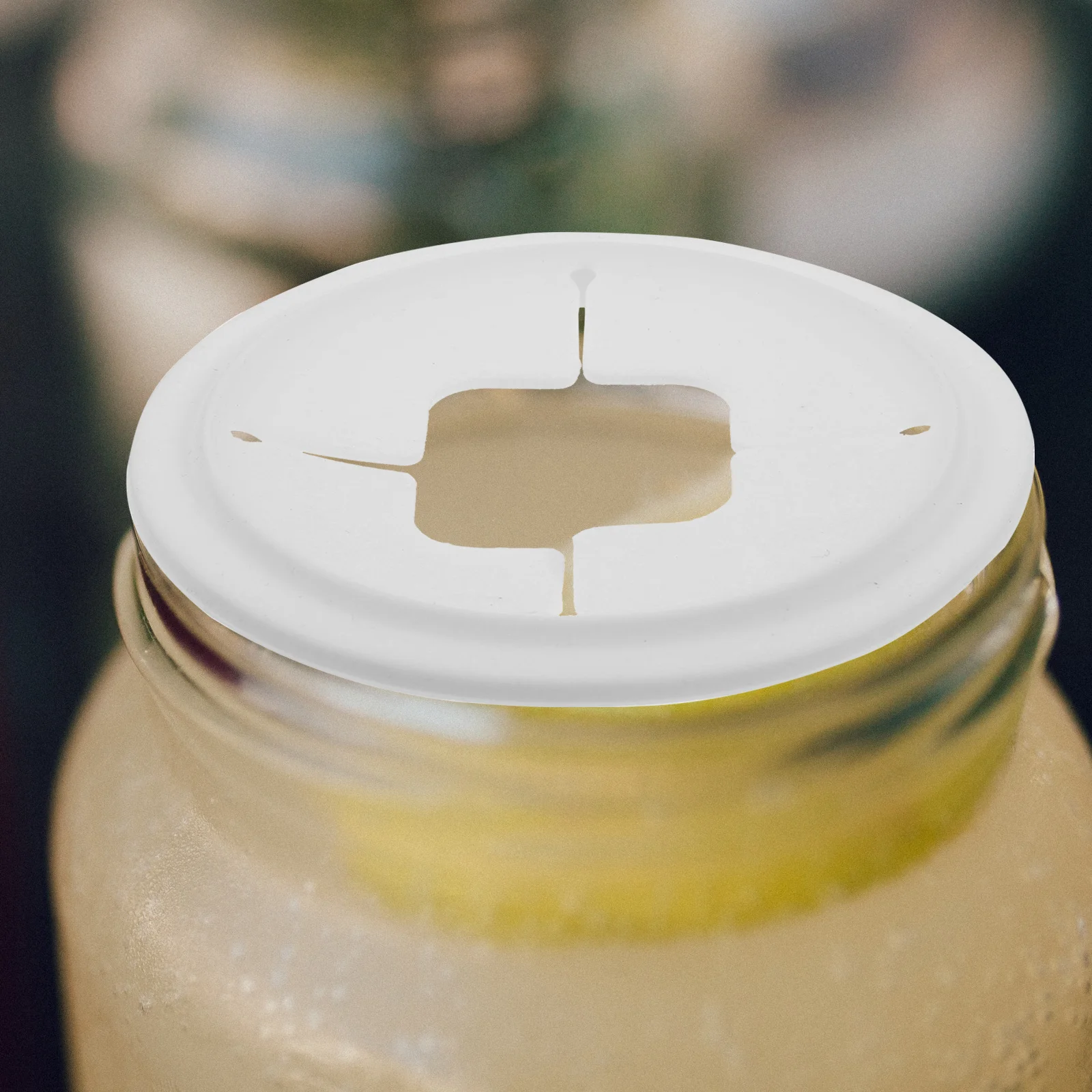 

2Pcs Silicone Jar Lids Wide Mouth 86Mm Reusable Canning Lid Replacement for Mason Jars Mashing Food Easy Grip Jar Accessories