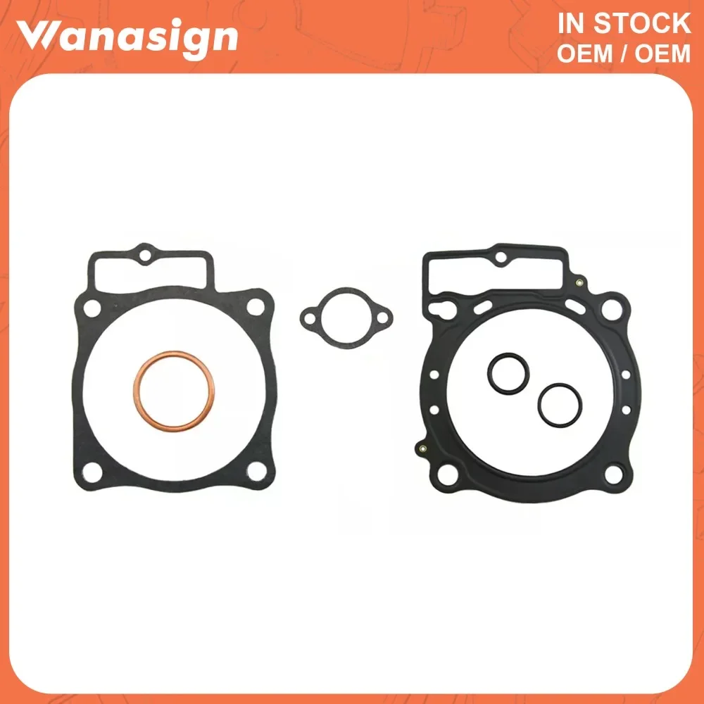 دراجة نارية اسطوانة المكبس مجموعات ربط السيراميك الارضي نهاية إعادة بناء مجموعة إصلاح لهوندا CRF450R CRF 450 R STD 96 مللي متر 2009-2016 12100-MEN-A50 #3