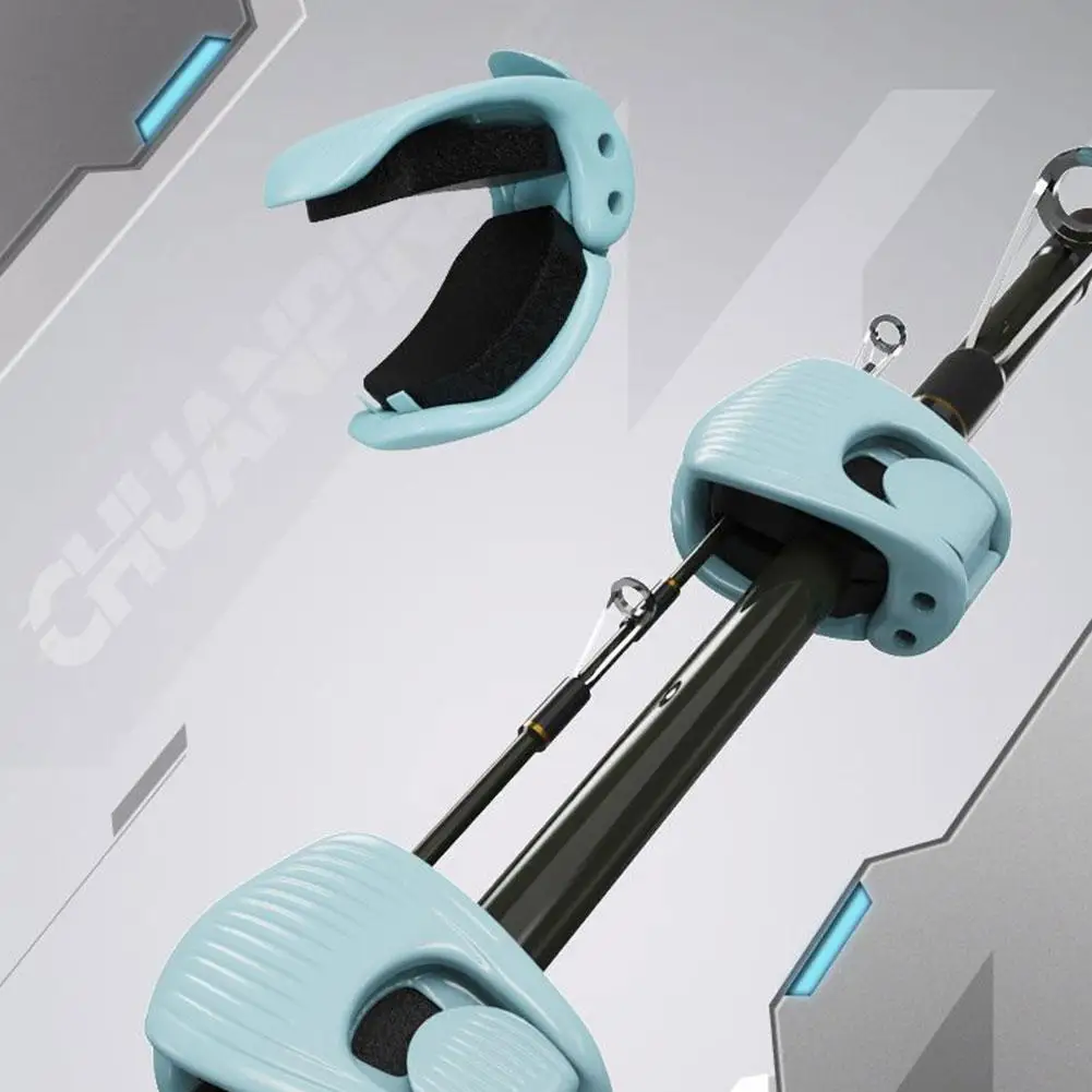 

Portable Fishing Pole Holder Compact Fishing Rod Fixer Clip Fishing Multifunctional Rod Strap Pole Holder Retaining Wall Mo G2R1