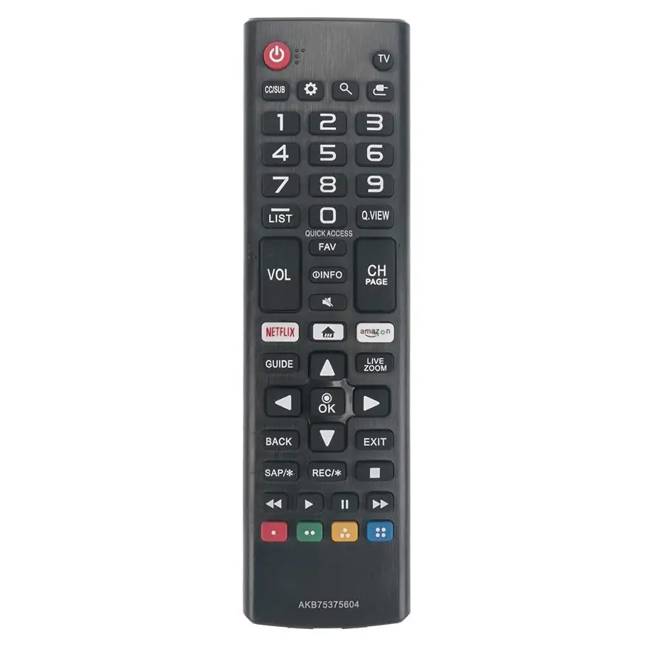 New AKB75375604 Remote Control for Replace Remote HD TV AKB75095307 AKB74915305 AKB73715601 AKB75095308 AKB73715608 AKB74475401