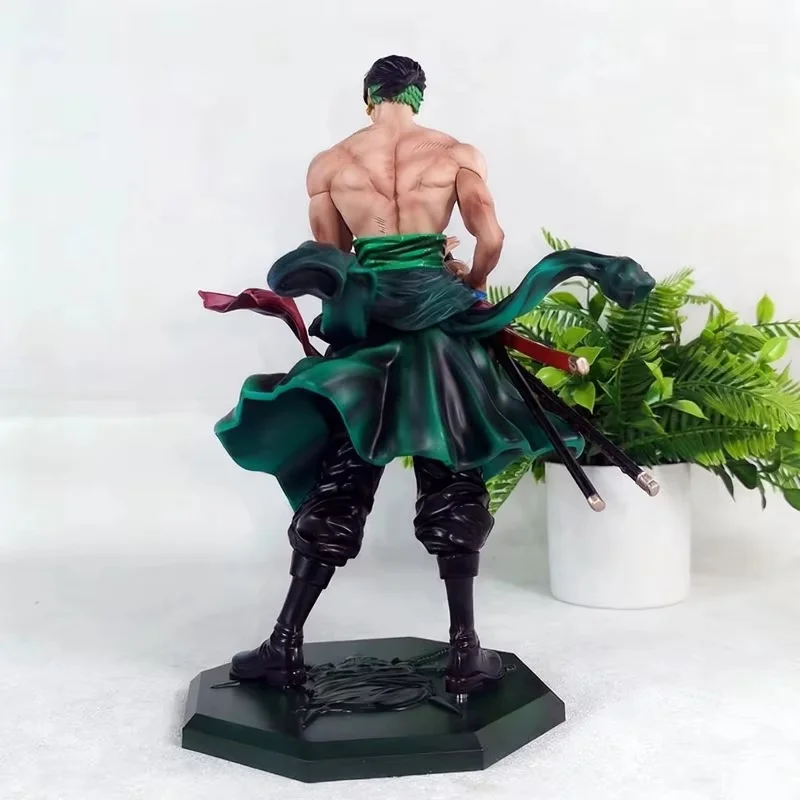 One Piece Jinshan Hill Zoro Garage Kit Modell Sammler-Actionfigur Anime Tischdekoration Geschenk für Fans und Sammler