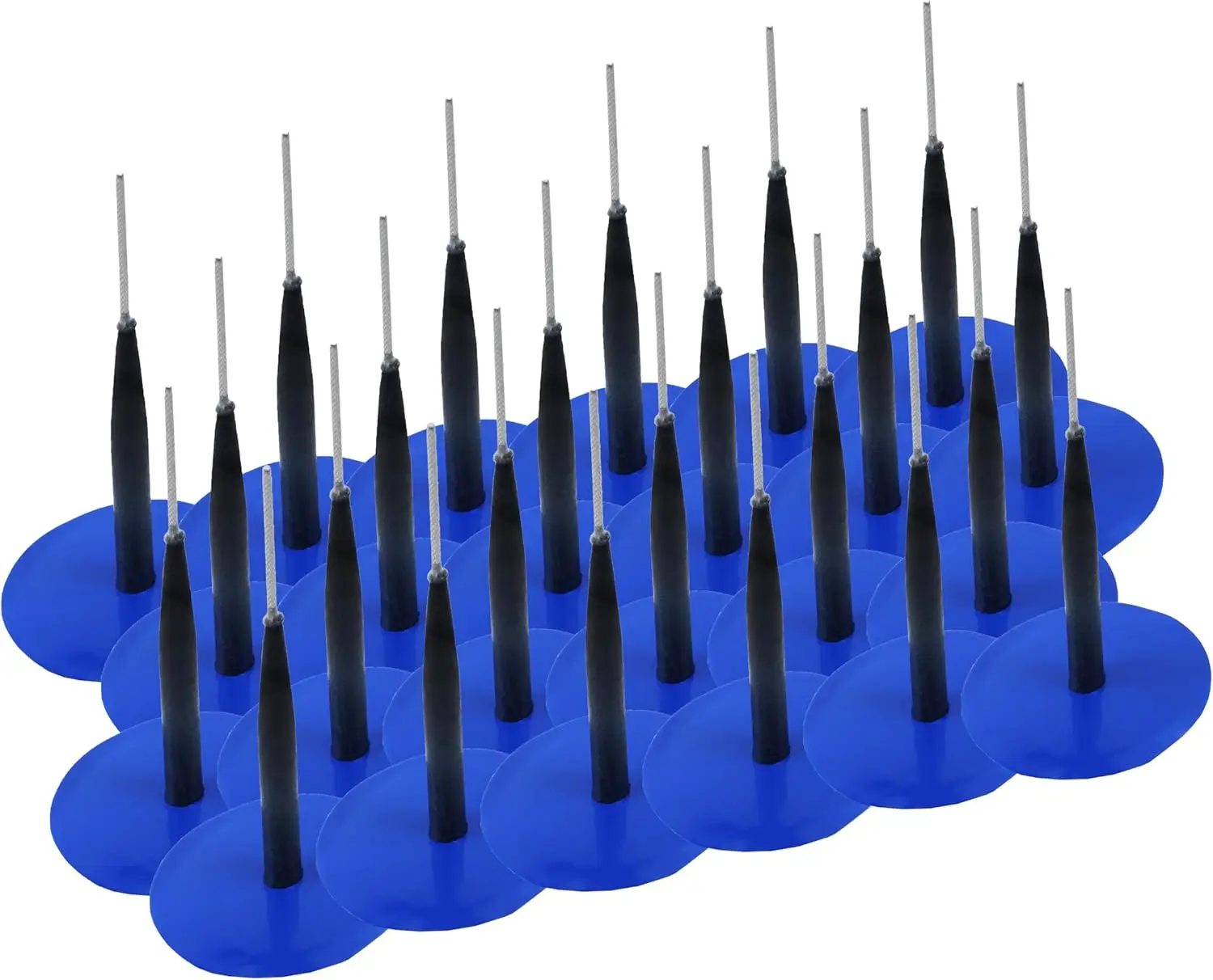 

Tire Repair Patch Plug Kit, 1/4" x 1 3/4" Dipped Stem, 24-Piece Set for Quick Fixes