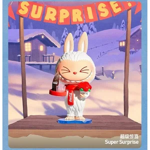 الوحوش الحقيقية كوكا كولا لابوبو سلسلة أعمى مربع لابوبو الشكل الغموض مربع مجموعة عصرية عيد الميلاد هدية الديكور أفضل 10 مبيعات لمحفظة كوكا - رقم 6