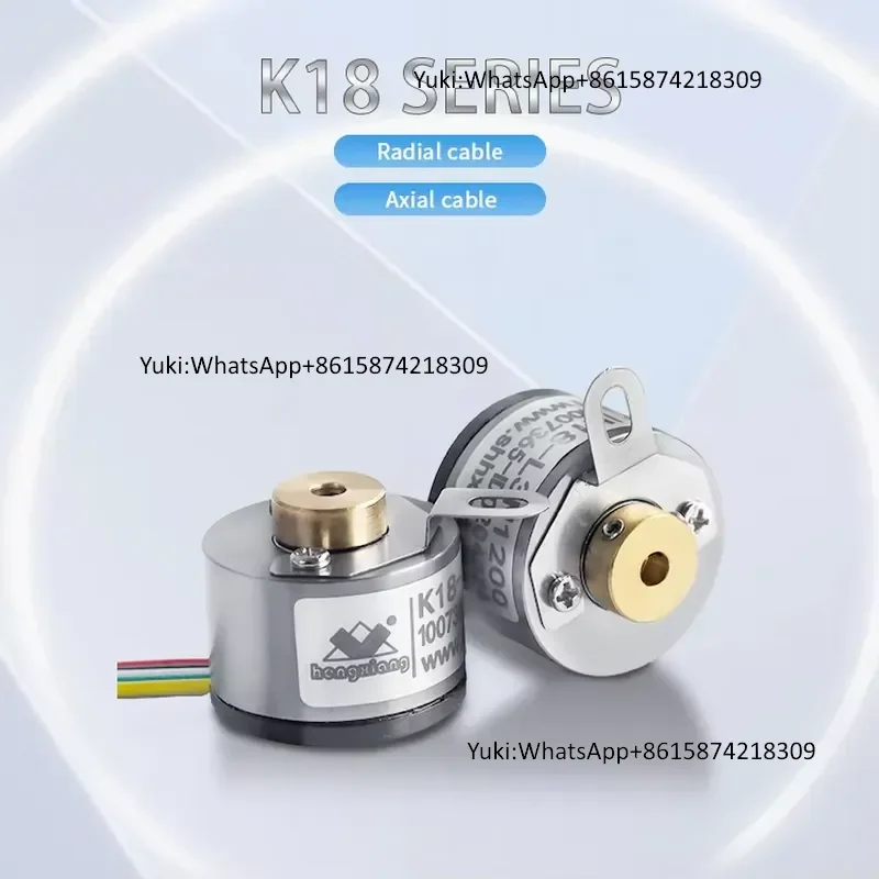 Splined Shafts K18 hollow shaft 2.5mm mini size optical incremental rotary encoder for 3D Printer