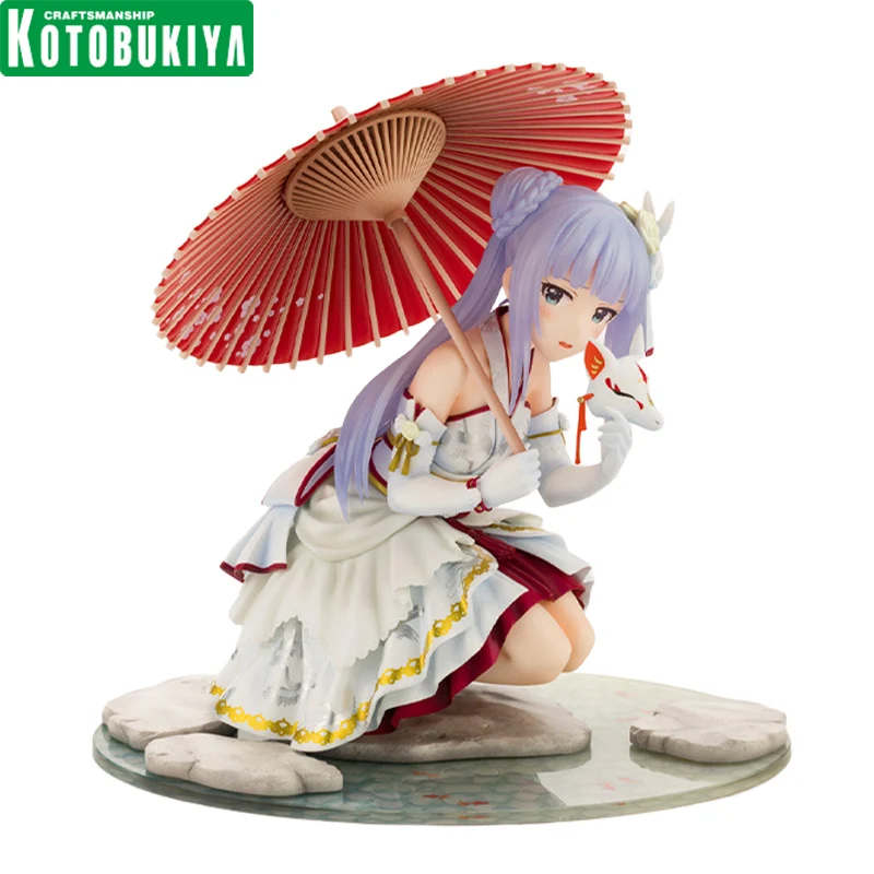 In Stock Genuine Original KOTOBUKIYA MILLION LIVE! Tsumugi Shiraishi THE IDOLM@STER Action Figure Collectible Statuette Ornament