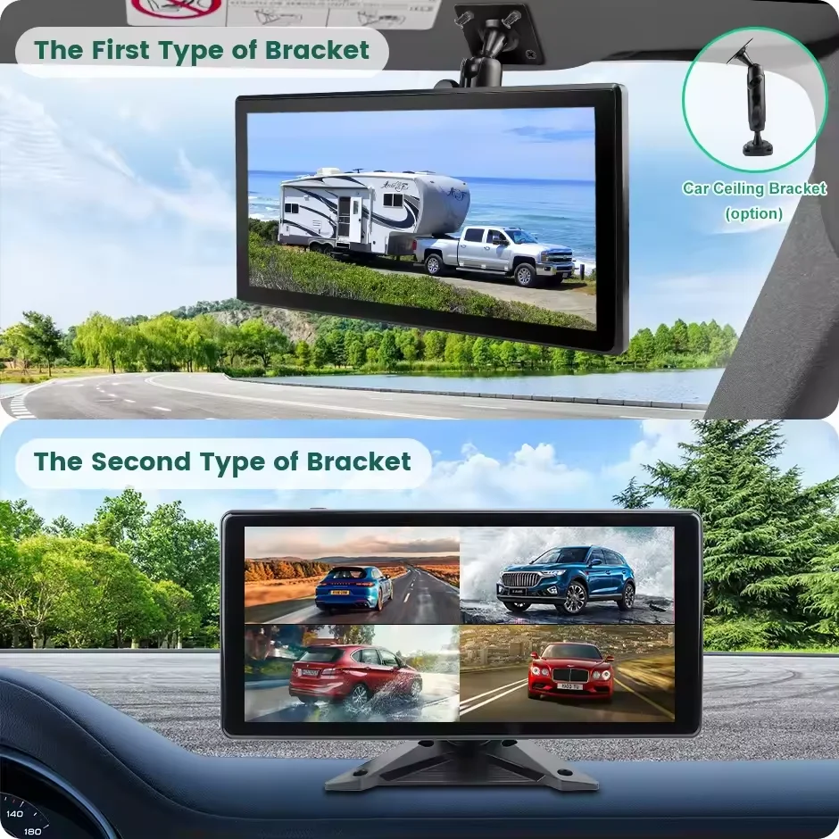 10인치 10.36인치 4K 터치스크린 대시캠 360  - Car Dash Cam 리뷰 및 가격