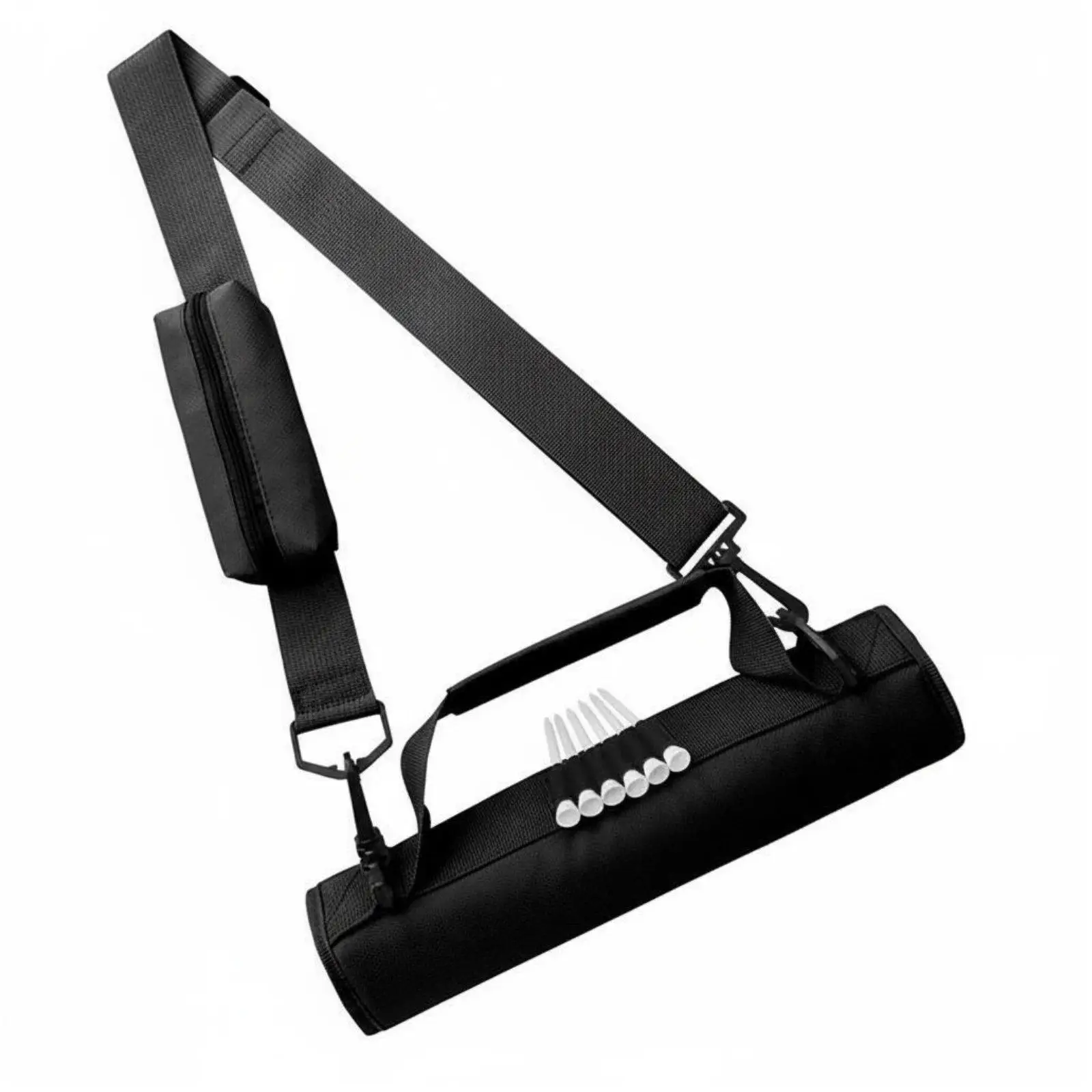 Golf Club Sleeve Lightweight Foldable Adjustable Strap for Driving Range