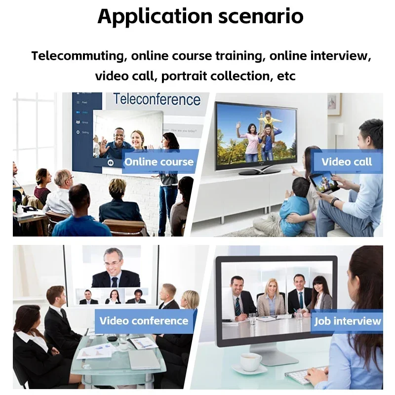 Computer Hd Camera 1080P Hd Usb Camera Ingebouwde Microfoon Usb Netwerkcamera Webcamera Voor Werk Met Microfoon Statief