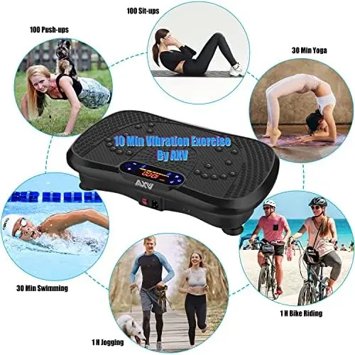 Vibration Plate Fitness Platform Exercise Machine Vibrating Lymphatic Drainage Shaking Full Body Shaker Workout Vibrate Stand Sh