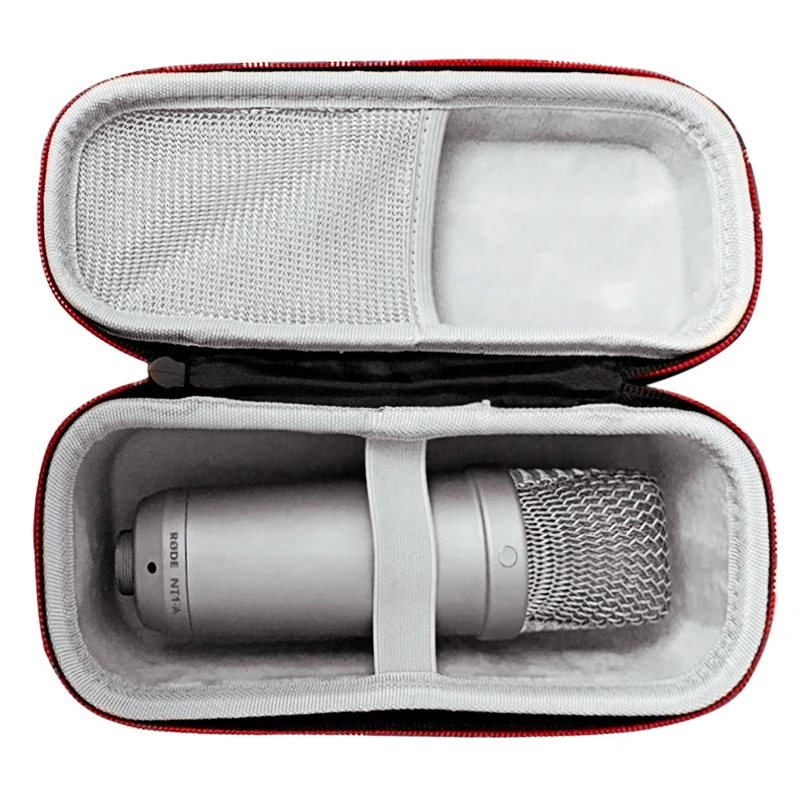 Newest Hard EVA Travel Carrying Bag Storage Case Cover for Rode NT1-A Stereo Studio Vocal Cardioid Condenser Microphone