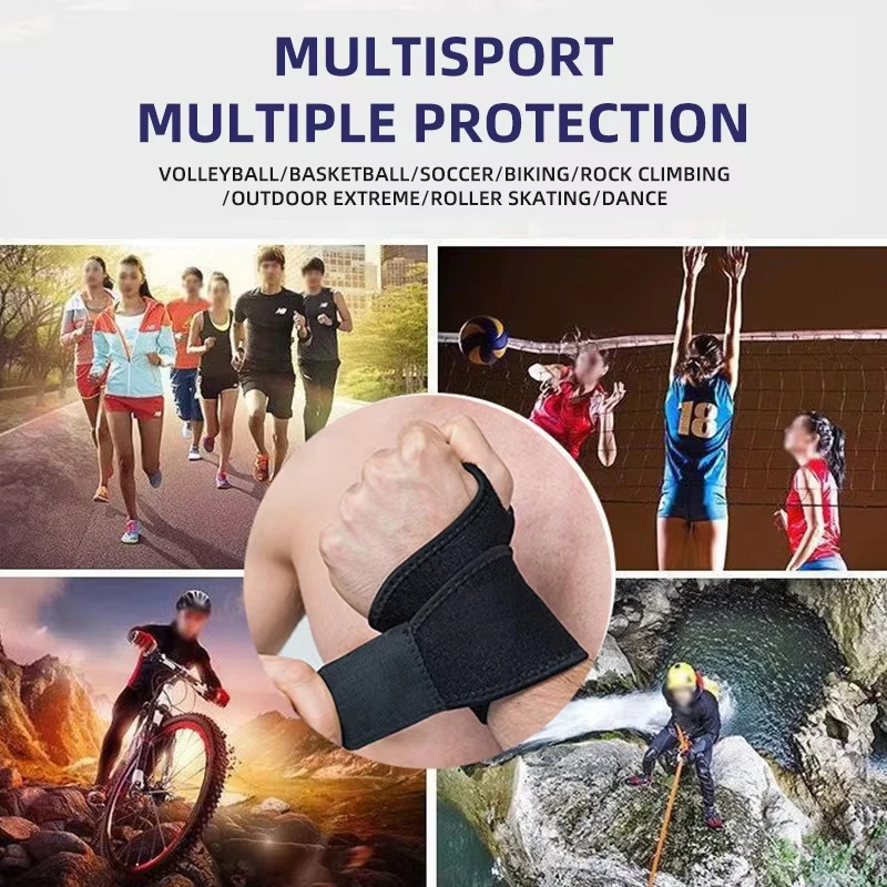 1 szt. Regulowany stabilizator nadgarstka na zespół cieśni nadgarstka, wsparcie nadgarstka, sportowy bandaż na zapalenie ścięgien, łagodzenie bólu przy artretyzmie, owijka na nadgarstek.