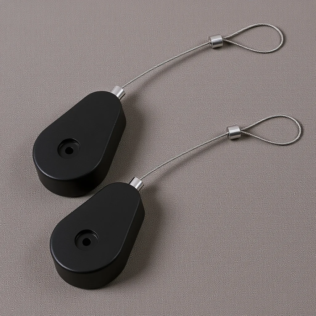 

Anti Theft Cable Case Retractable Wire Box Steel Holder Automatic Retraction Telescopic Anti Loss Small Tether Lock Electronic