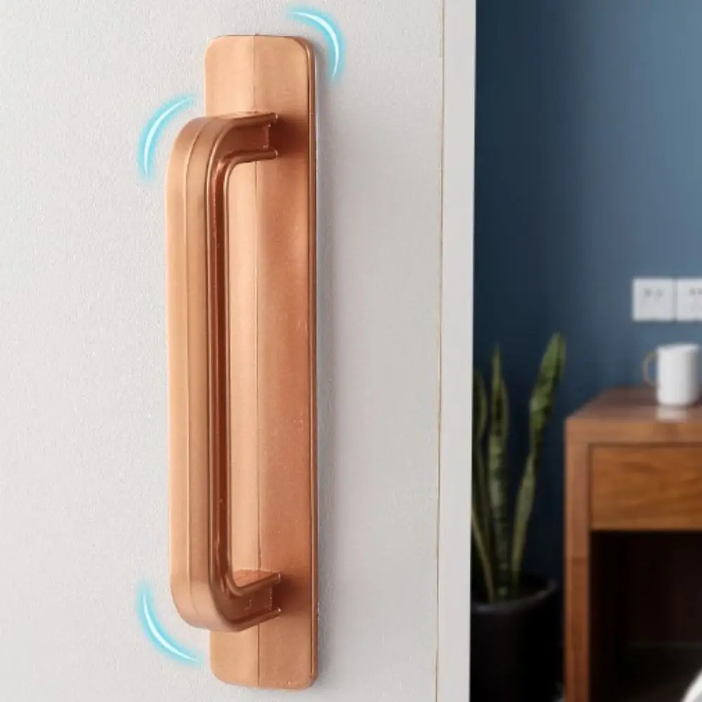 New Self-adhesive Drawer Handles Paste Multi-purpose Door Handle Plastic Durable Wardrobe Handle Organizer Sliding Door