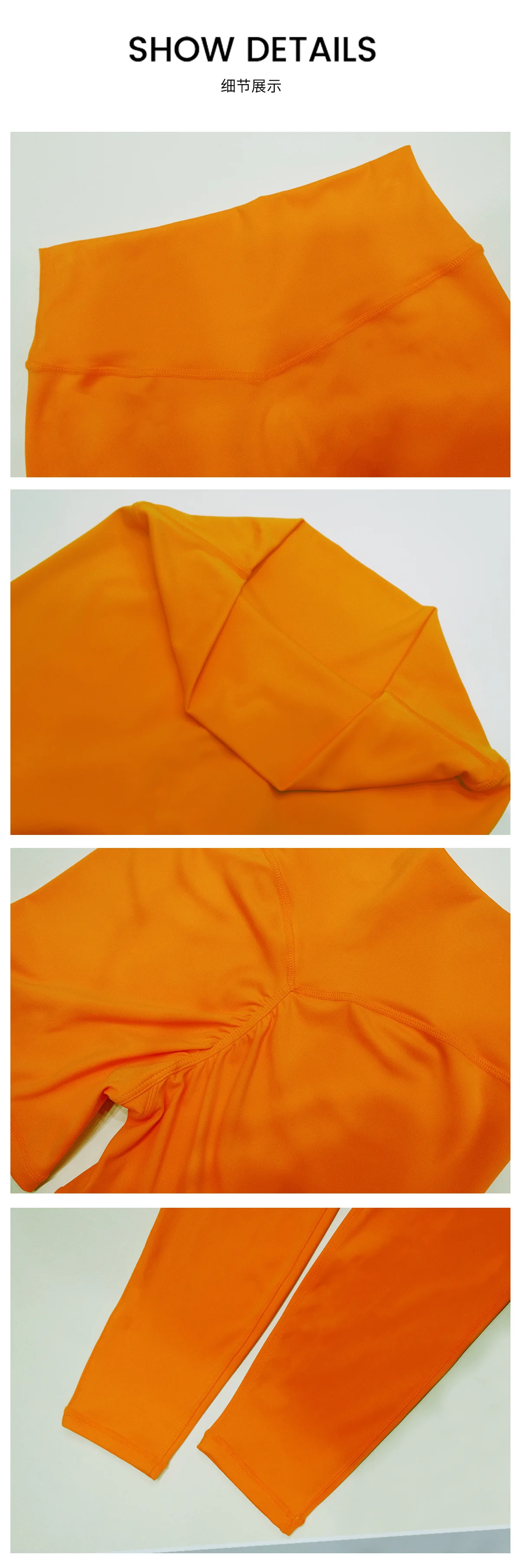 3-teiliges Damen-Fitness-Sportbekleidungs-Set, schnelltrocknend, atmungsaktiv, Langarm-Cardigan, Sport-BH, High-Waist-Leggings, Yoga-Workout-Trainingsanzug – Detail 31