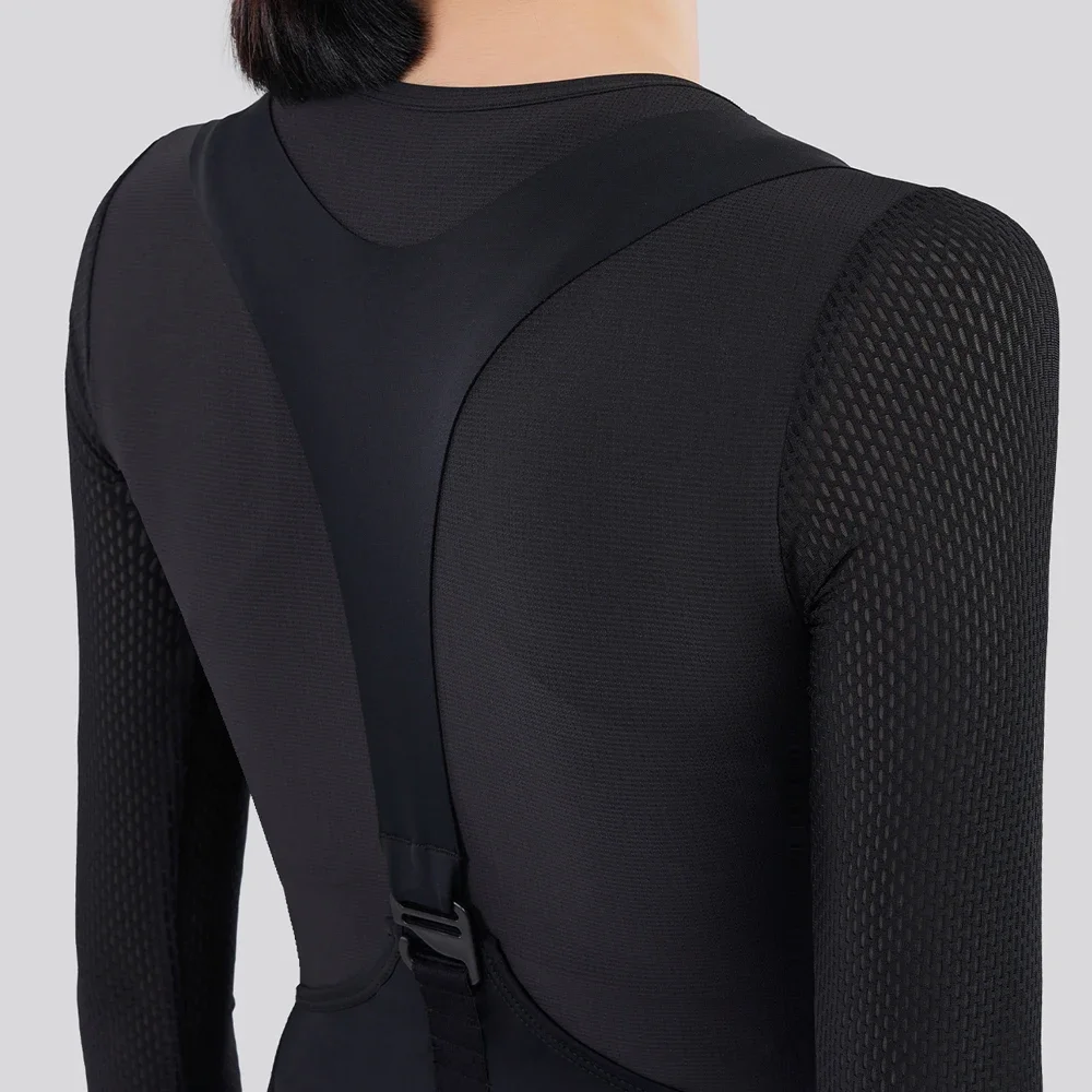Santic Women's Cycling Jersey Long Sleeved Quick Dry Cycling Undershirt Moisture-Wicking Compression MTB/Raod Bike Base Layer