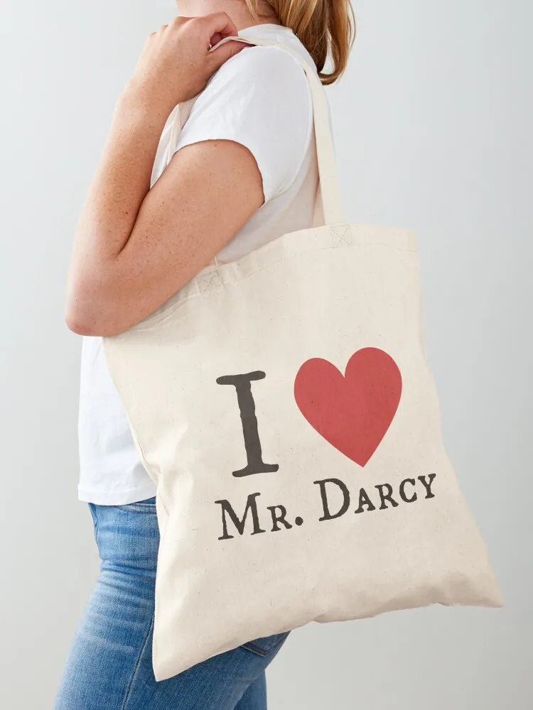 

I love Mr. Darcy Tote Bag tote bags aesthetic men cloth the bag