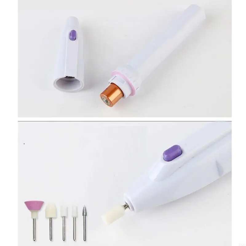 Kxra Electric Mühle mit 7 Bohrerschraube DIY Bohrer Stift für handgefertigte Handwerksprojekte