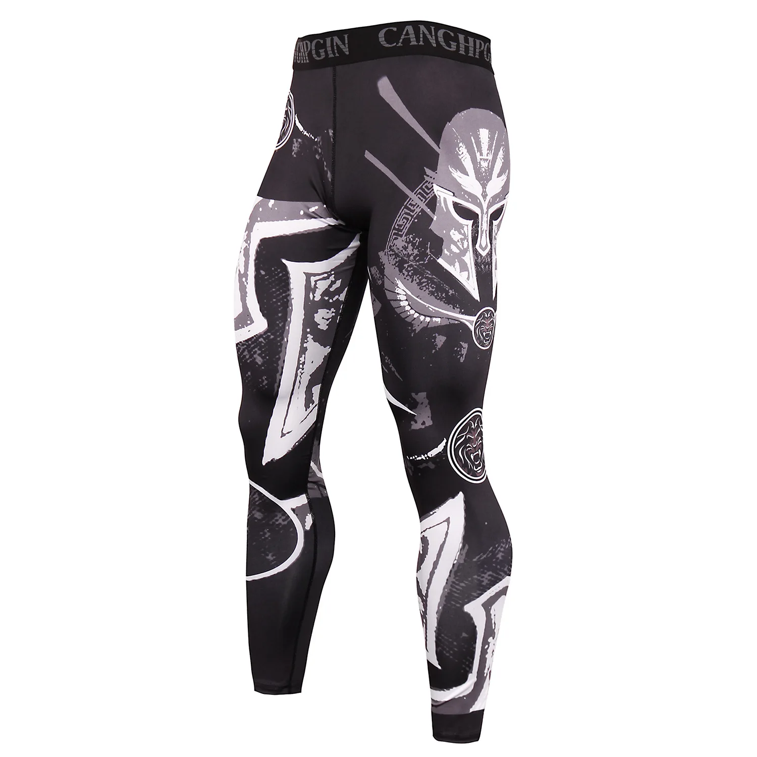 Männer Lauf Leggings Sportswear Quick Dry Gym Fitness Strumpfhosen Workout Training Jogging Sport Hosen Kompression Sport Hosen – Detail 24