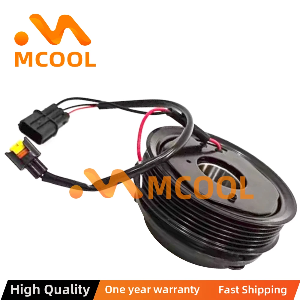 

Муфта компрессора кондиционера для Kia Stonic Rio IV 1.25 1.2 1.4 97701H8000 97701H8400 97701J9100 1E39E17000 1E39E17100, 6 пазов