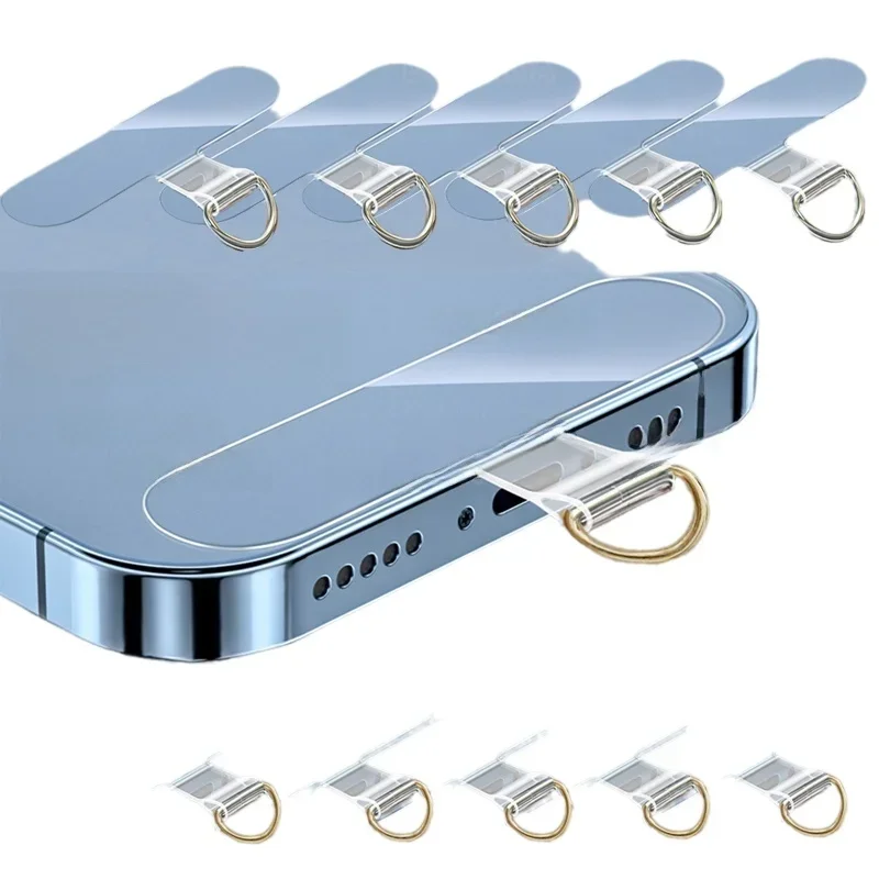 

10/5/1 шт. универсальный ремешок из ТПУ для мобильного телефона с защитой от потери, прокладка для карт, нейлоновый съемный подвесной шнур для телефона, ремешок, нашивка, накладка на привязку