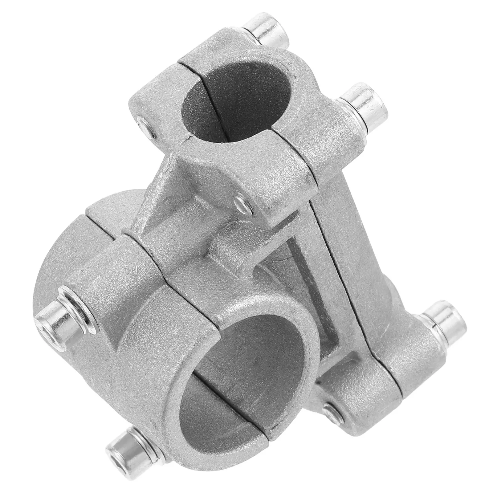 Heavy Duty Aluminum Side Mount Handle Bracket Clamp 26Mm for Trimmer Edger Brush Machine Stability Support Lawn Mower Parts Push