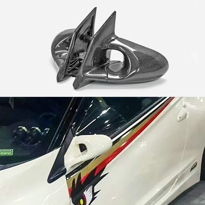

For Honda CR-Z ZF1 ZF2 Aero Side Mirror - Universal Fit for LHD & RHD Exterior Accessory