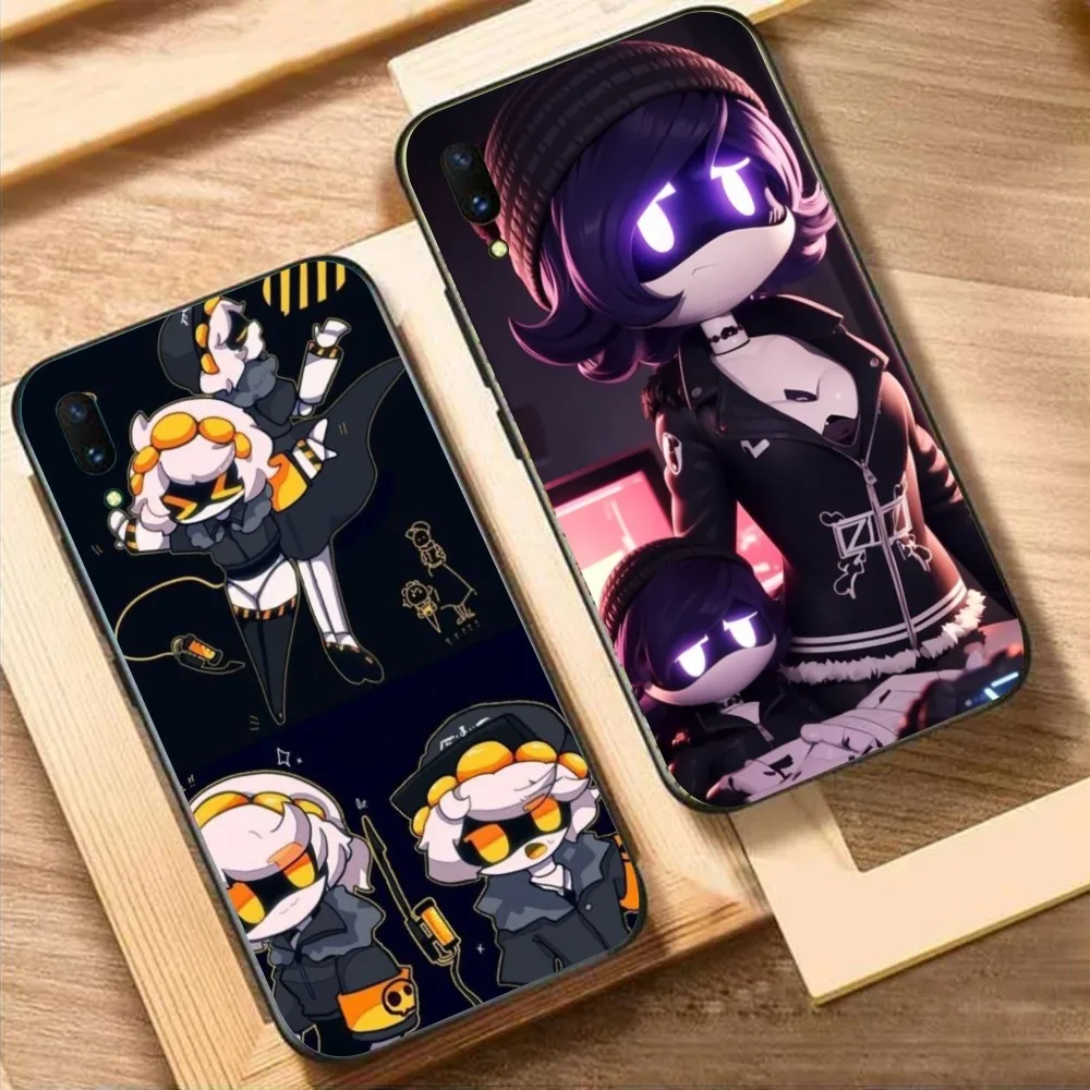 Murder Drones Mobile Cell Phone Case for Huawei Mate 40 30 20 10 Pro Lite Nova 9 8 5T Y7p Y7 Black Soft Phone Cover Funda