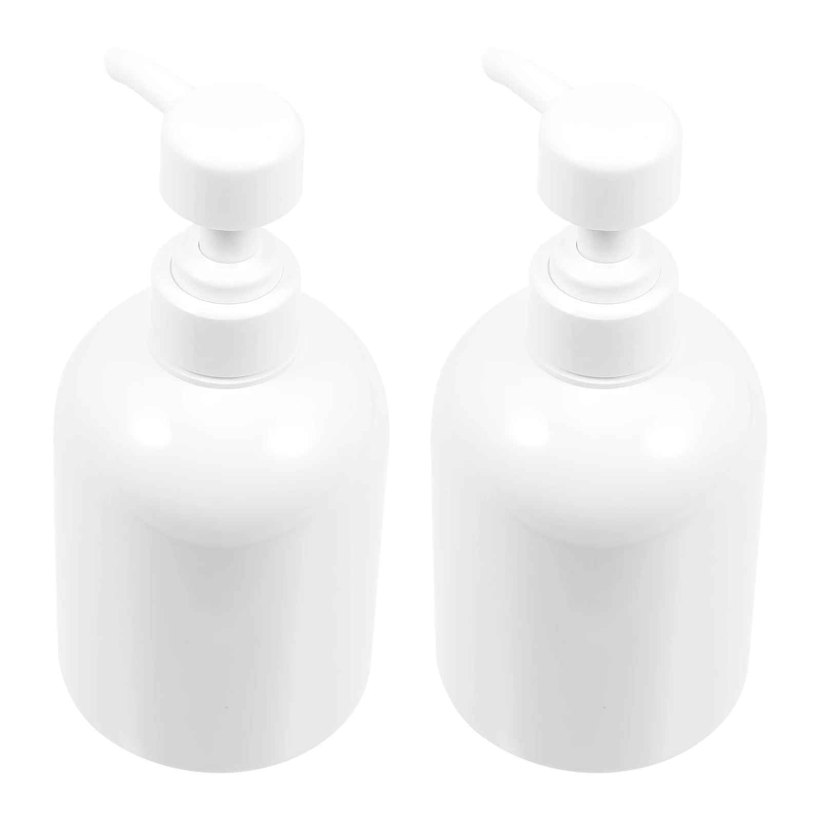 

2pcs Refillable Travel Bottles Shampoo Lotion Dispenser Portable Leakproof Pump Squeeze Bottle For Bathroom Daily Supply Storage