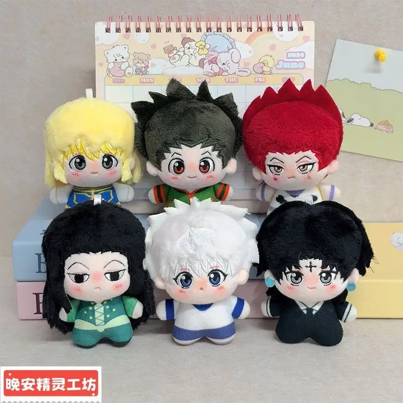 

10 см хлопковые подвески COS аниме Hunter x Hunter Killua Gon Hisoka Chrollo Kurapika Irumi плюшевые куклы игрушки детские подарки на день рождения