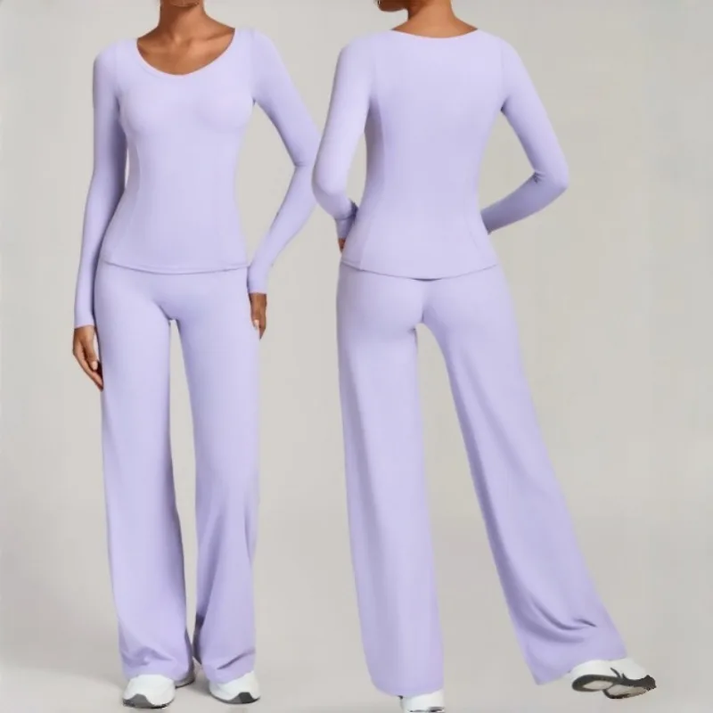 

Женский осенне-зимний комплект для йоги, украшение на талии, быстросохнущий комплект для фитнеса, спортивная одежда для бега на открытом воздухе