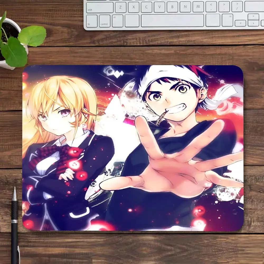 Anime Game F-Food W-Wars S-Shokugeki No Soma MINISO Mouse Pad Ultrafine Surface Gaming Accessories Keyboard Pads Rubber Desk Mat