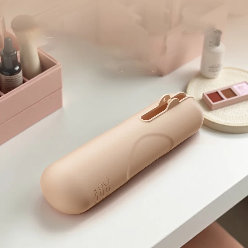 Brush Storage Case Waterproof Silicone Makeup Bag Silicone Cosmetics Bag Convenient Makeup Storage Pouch For Commuting Home
