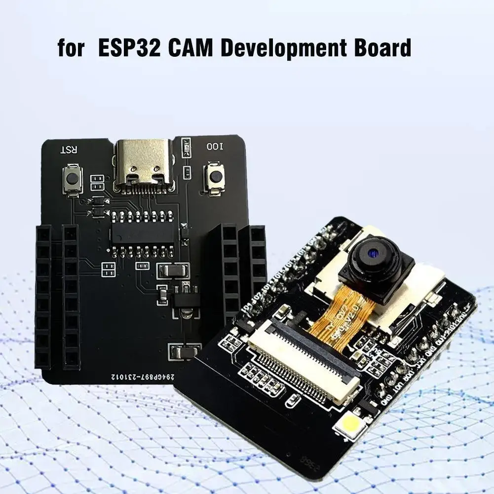 

BUDI ESP32-CAM WiFi модуль Type-C ESP32 серийный для WiFi ESP32 CAM макетная плата 5V Bluetooth + OV2640 модуль камеры