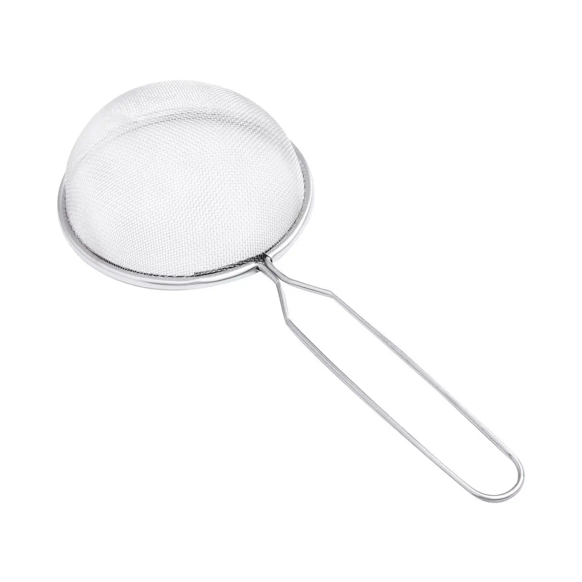 Stainless Steel Fine Mesh Handheld Flour Sifter Powder Strainer Baking Tool for Cake Bread Cookie Baking Kitchen Gadget