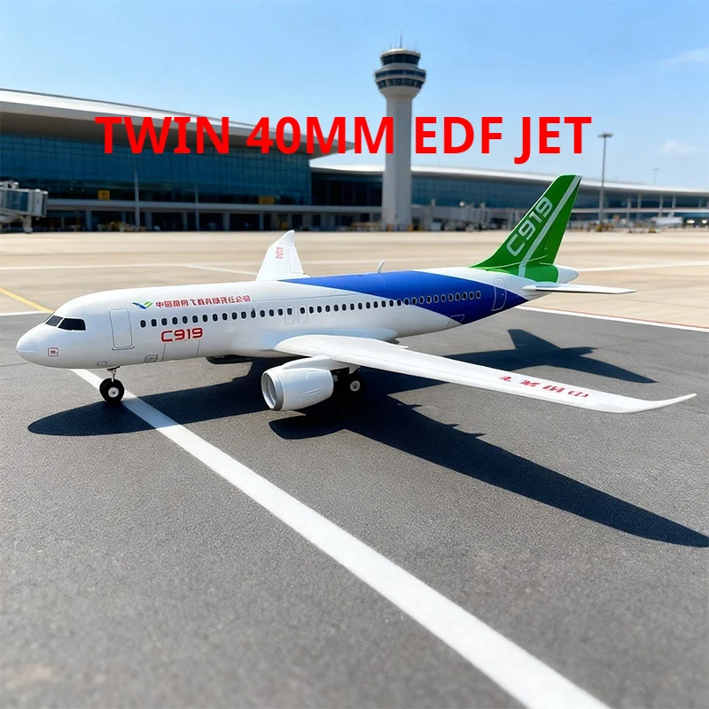 

XFly Double 40 мм C919 Twinliner 4S электрический канал имитация пассажирского самолета модель самолета с дистанционным управлением PNP J32
