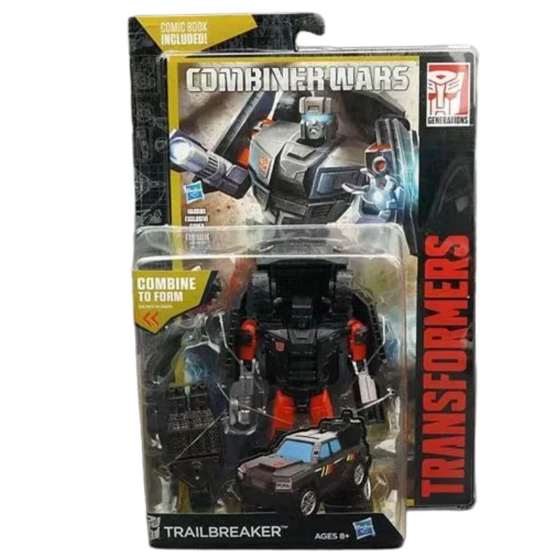 In Stock Hasbro Transformers G Series CW D Class Trailbreaker  Action Figure Anime Movable Robot Holiday Model Collectible Gifts