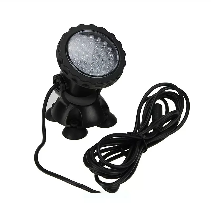 

Multicolor 36 LED Underwater Spot Flood Light Submersible Lamp Fr Fish Tank Pond