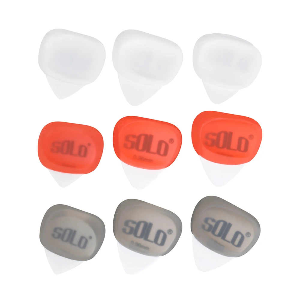 3PCS Guitar Picks Anti-slip Safety Material Quality Durable Plectrum  Electric Guitar Ukulele Bass Parts & Accessories