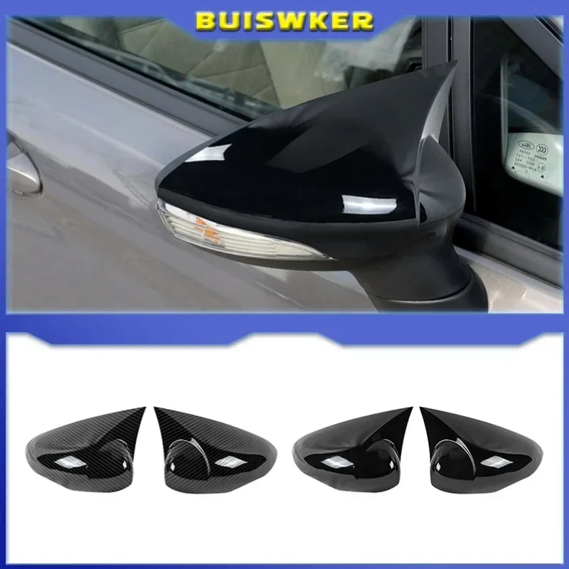 

Left/Right Silver Car Side Rear View Wing Mirror Cover Cap For Ford Fiesta MK7 2008 2009 2010 2011 2012 2013 2014 2015 2016 2017
