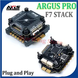 AxisFlying Argus PRO Plug and Play STACK F722 Flight Controller 96K 55A / 65A BL32 4 in1 ESC 3-6S 30 x30mm per FPV Freestyle Drone