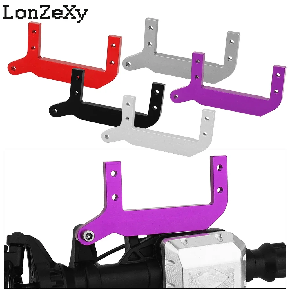 1pc For TRX4 CNC Aluminium Alloy Servo Mount Brackets Stand Fit TRX-4 Axle Bracket For 1/10 RC Crawler Car Metal Upgrade Parts