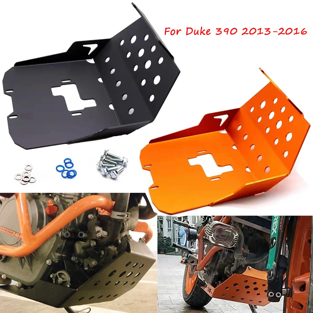 

Motorcycle Engine Protection Cover Belly Chassis Guard Skid Plate Protector For KTM Duke390 Duke 390 2013-2016