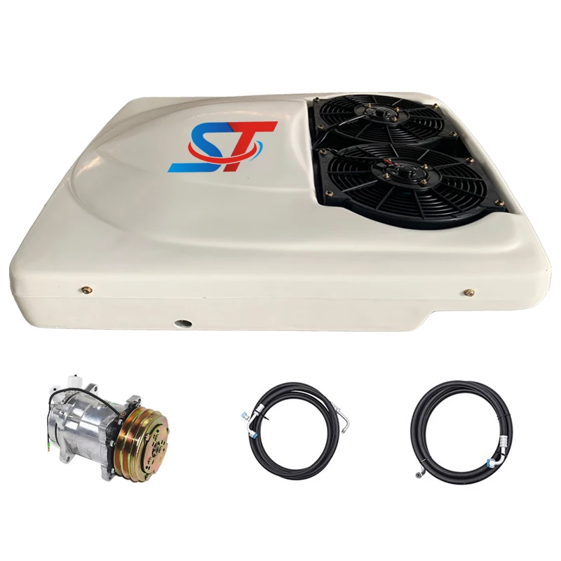 

Premium Quality Fast Refrigeration Aluminium Truck 12v air Conditioner for Car Electric Parking air Conditioner