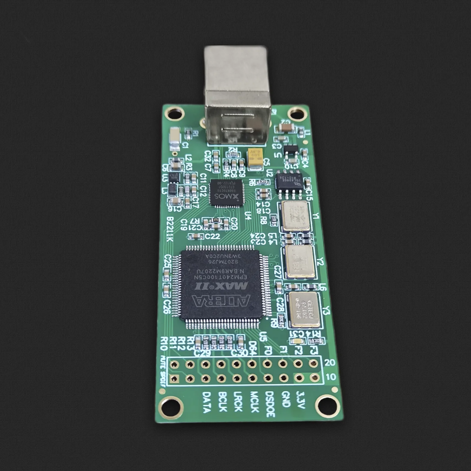 USB-модуль XMOS XU208 для I2S/IIS Stepper Card DSD256/PCM384