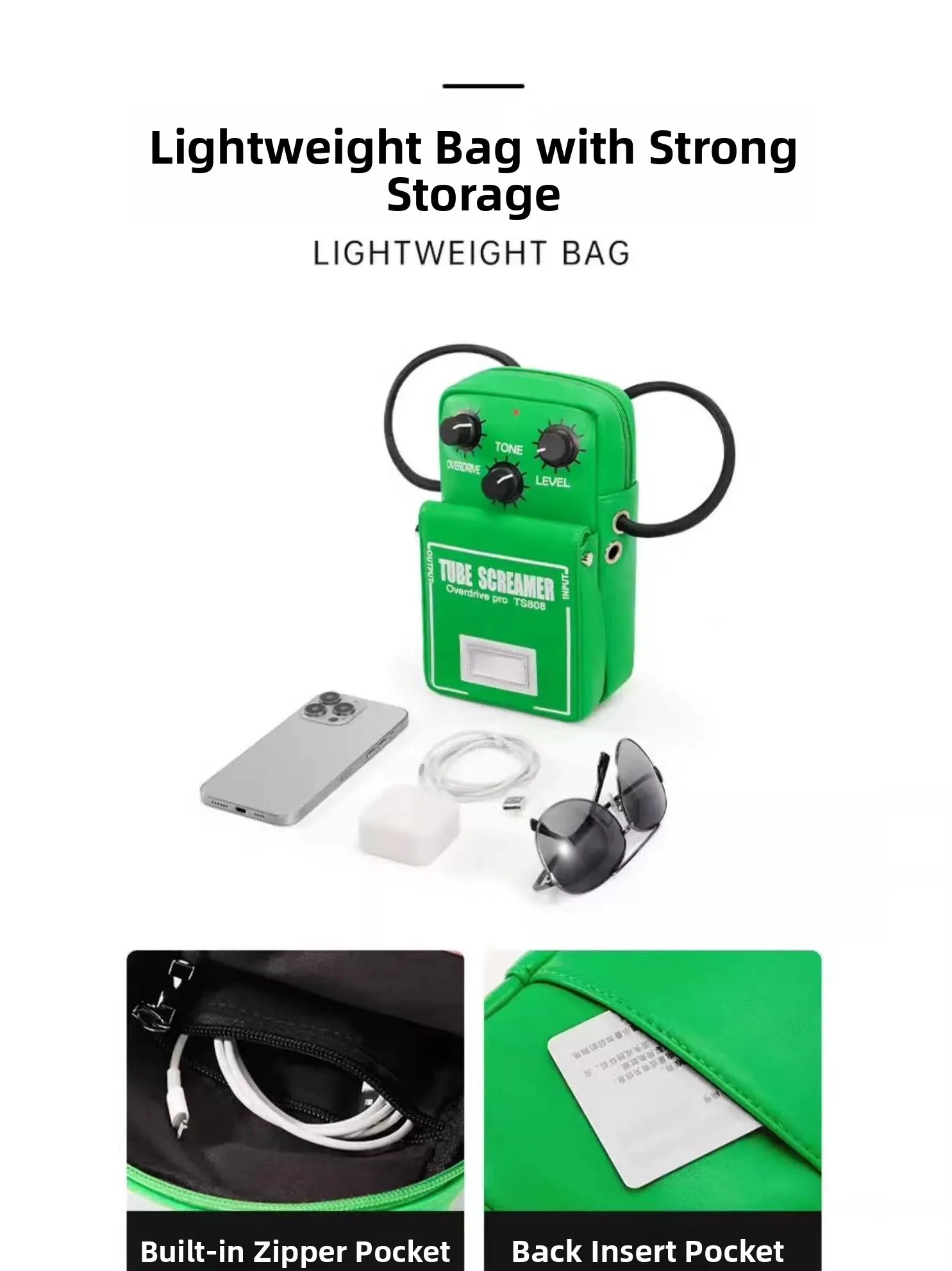 

Повседневная сумка через плечо, водонепроницаемая сумка с эффектом гитары Ro, сумка для мобильного телефона, кошелек для монет, маленькая мягкая искусственная кожа, уличный Sle