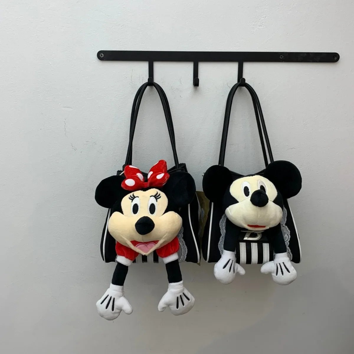 Disney Purses and Handbags Mickey Dolls Shoulder Bag High-capacity Crossbody Bags for Women Cute Cases Korean Fashionable Pouch