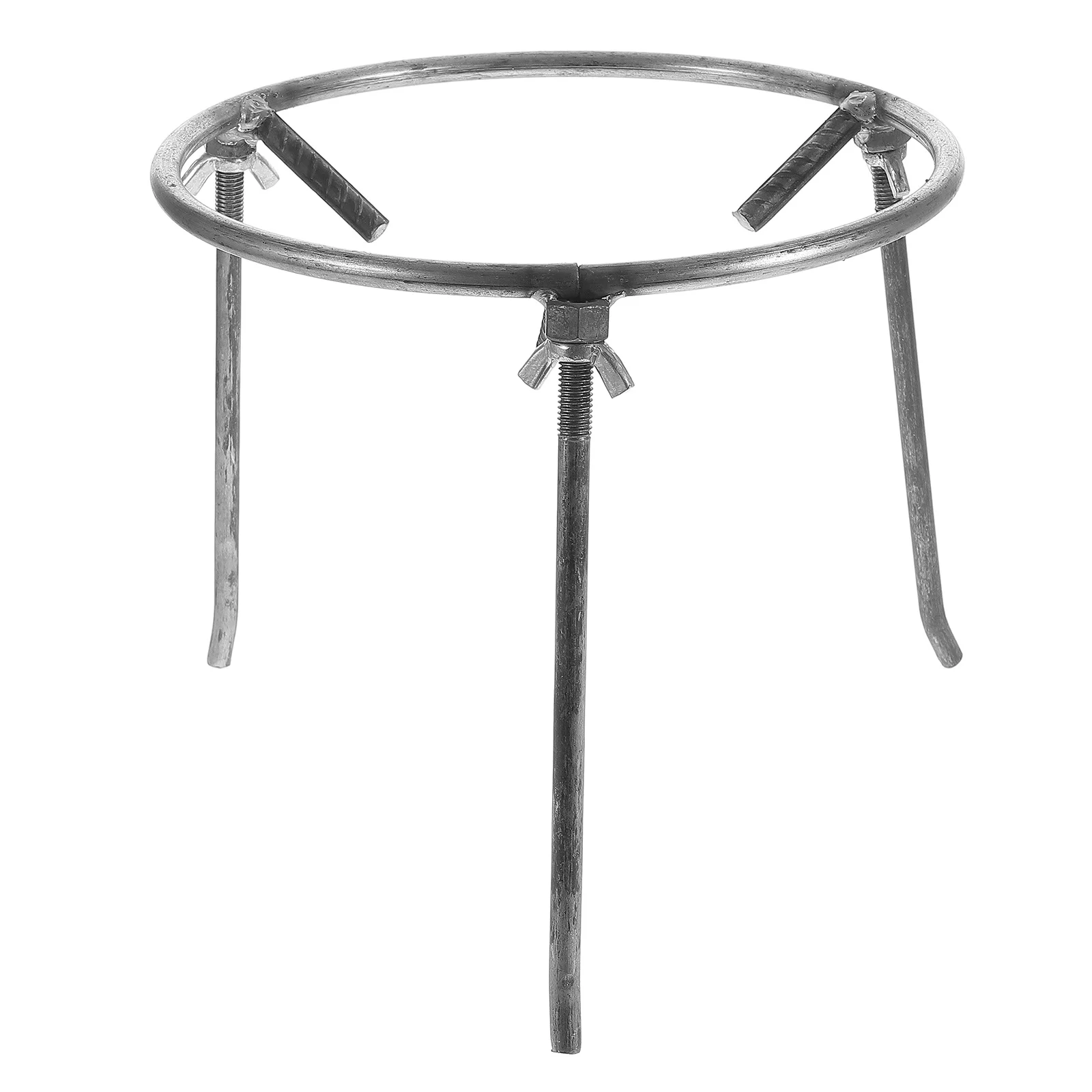 

Camping Tripod Carbon Steel Open Fire Cooking Stand Steel Grill Campfire Cooking Tripod Outdoor Bbq Picnic Hiking Travel