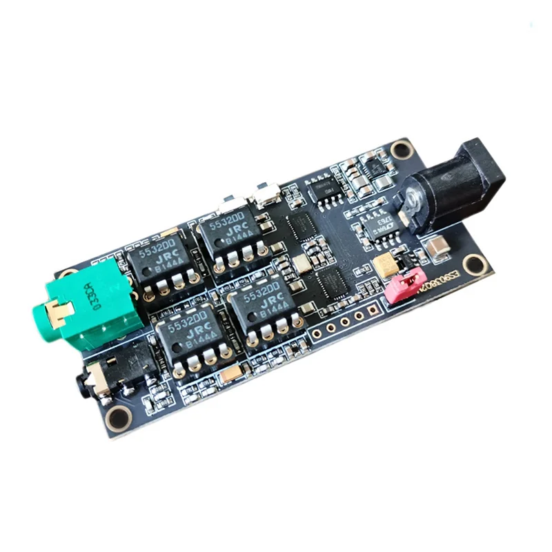 AC57-Dual ES9038Q2M Decoding Board I2S Input ES9038 Asynchronous USB Module Can Be Matched With Italian Interface