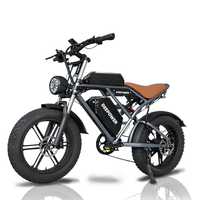 Deepower S7 Adult Electric Bicycle 2000W Motor 48V 60Ah 20-Inch Fat Tires E-Bike Outdoor Off-road Mountain Electric Bike