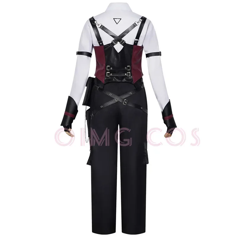 Love and deepspace Deep Space Hunter Cosplay Costume Carnival Adult Uniform  Anime Halloween Party  MasqueradeCostumes Men Game - view 6